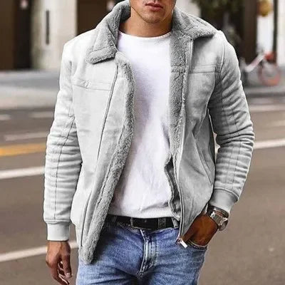 Stilet Pelzfutterjacke Polyester Warm und Bequem
