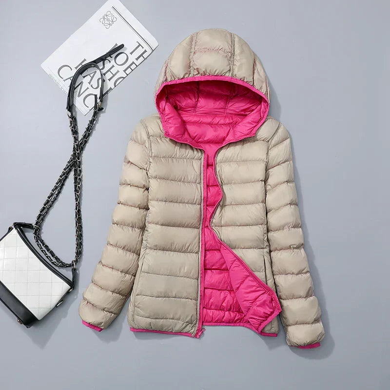 Kapuzen Daunenjacke Spezielle Winter