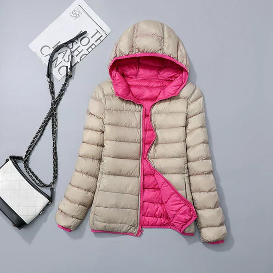 Kapuzen Daunenjacke Spezielle Winter
