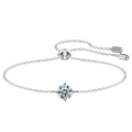 Exquisite 1 Karat Moissanit Armband in 925 Sterlingsilber | Shop Nory