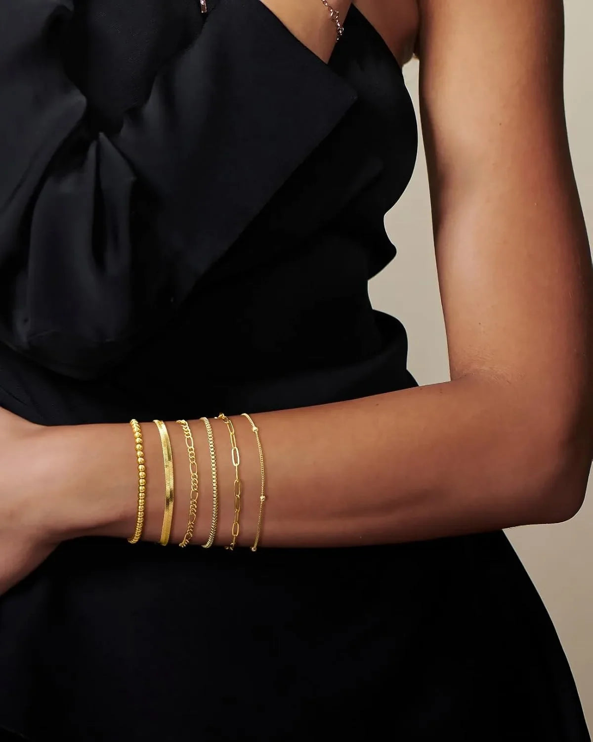14K vergoldete wasserdichte Armbänder für Frauen Shop Nory