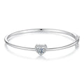 Strahlendes Moissanit-Herzarmband - Erschwinglicher Luxus für Frauen | Shop Nory
