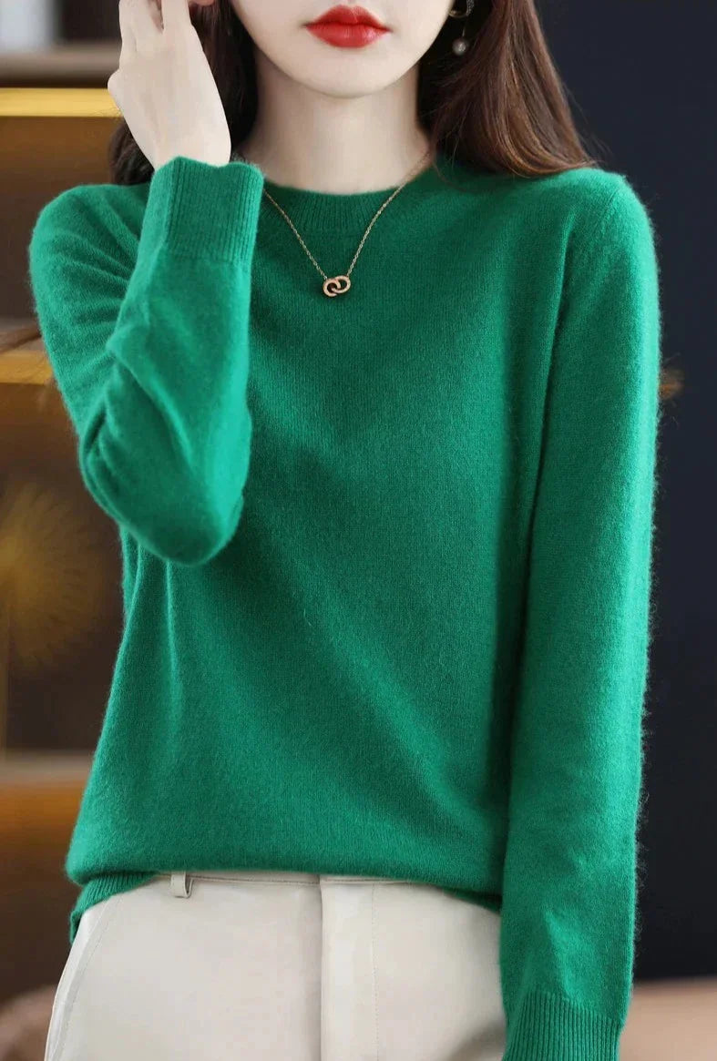 Klassische Wollpullover für Frauen