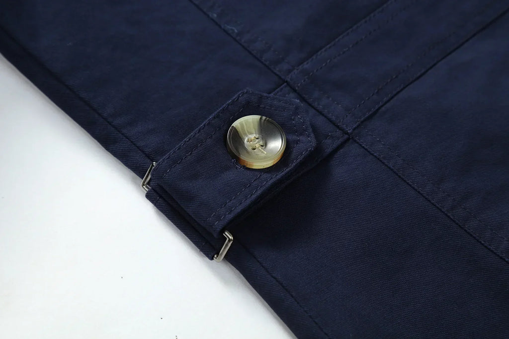Stylischer langer Herbst-Trenchcoat für Herren