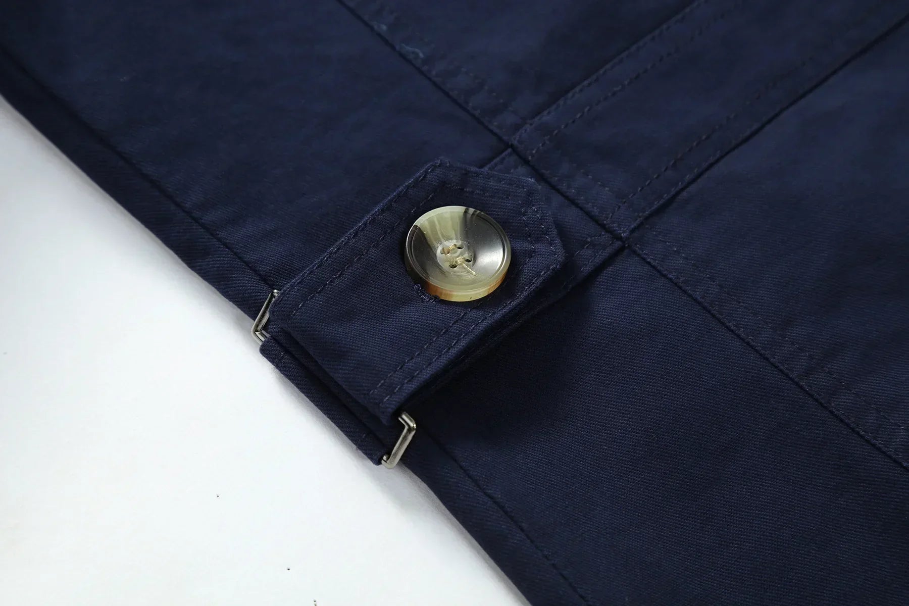 Stylischer langer Herbst-Trenchcoat für Herren