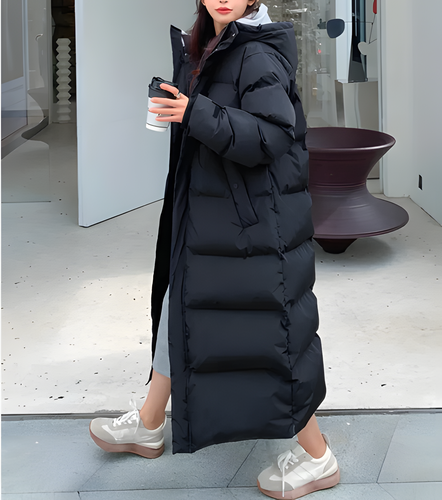 Winddichte lange Elegantjacke