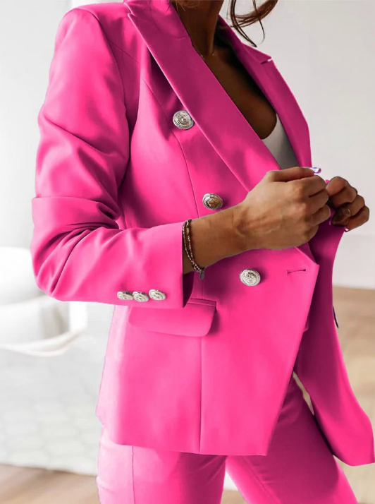 Damen Zweiteiler aus leichtem Polyester