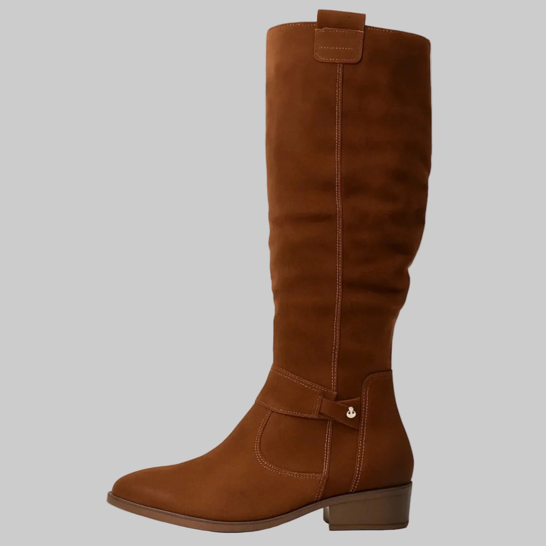 ShopNory | Warme Wildlederstiefel - Gemütliche Winterschuhe