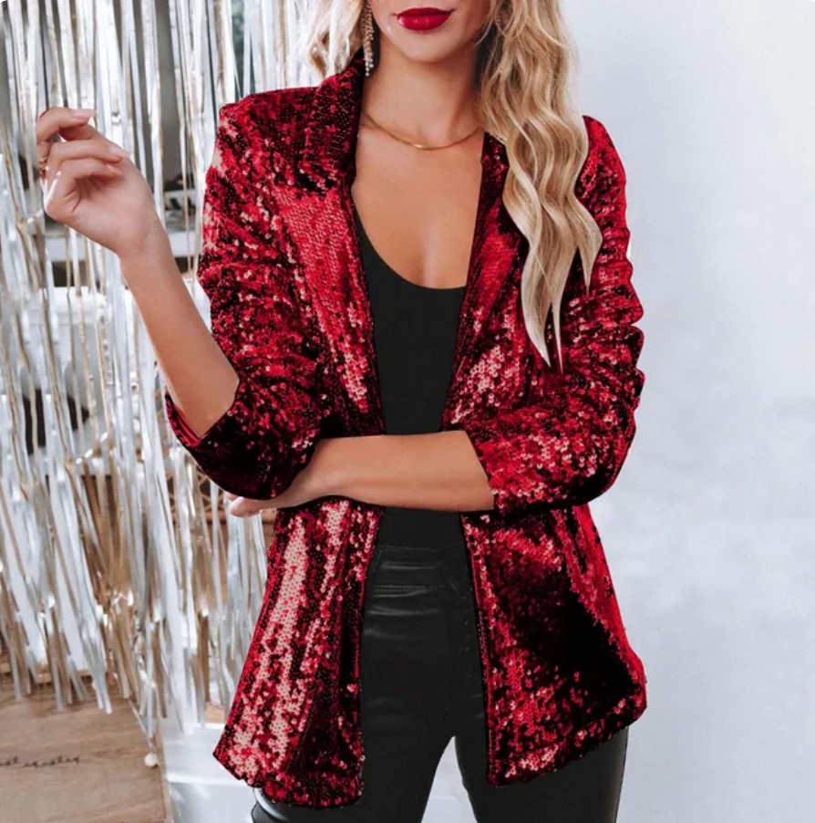 ShopNory Pailletten-blazer