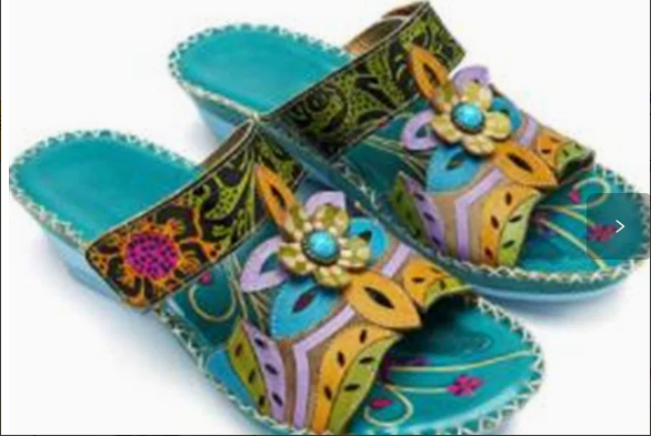 Böhmische rutschfeste orthopädische Sandalen