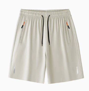 Herren Trainingsshorts Atmungsaktiv Reißverschlusstasche