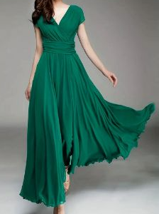 Vielseitiges Damen Wickelkleid