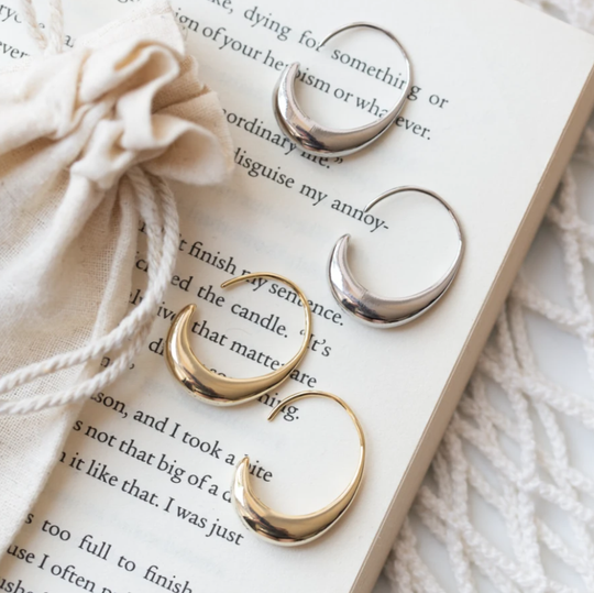 Luxuriöse Gold- und Silberohringe | Shop Nory