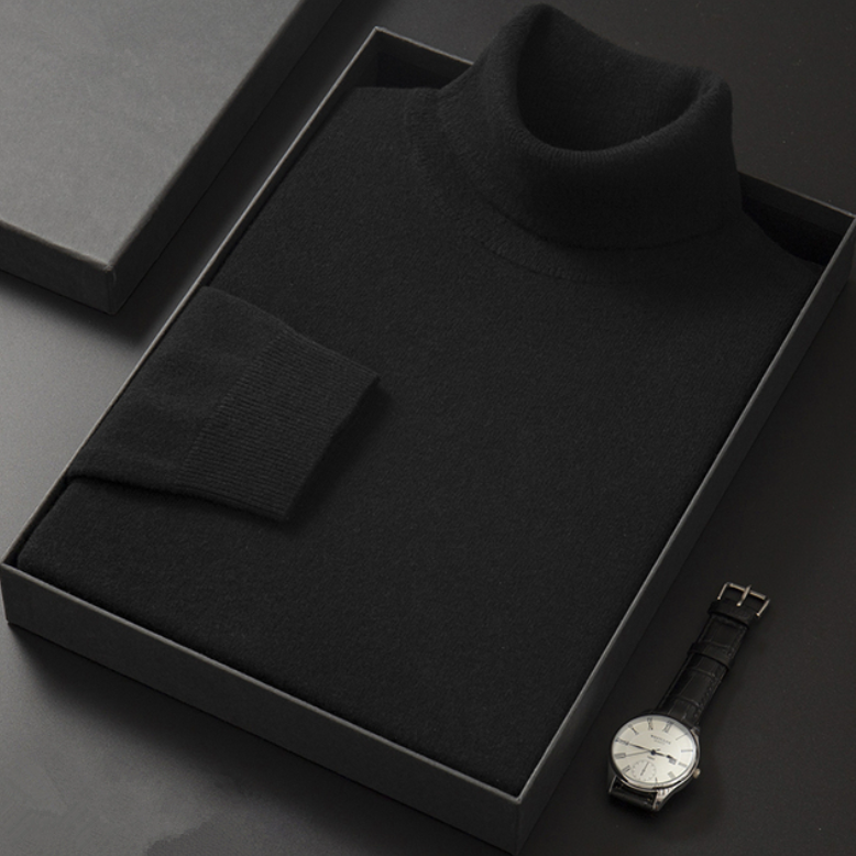 Stilvolle Rollkragenpullover