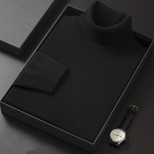 Stilvolle Rollkragenpullover