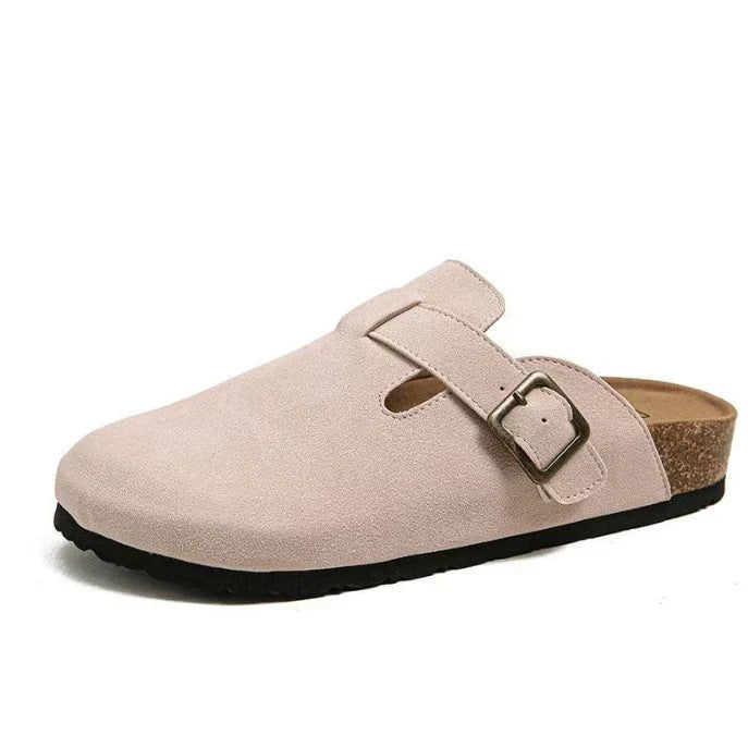 ShopNory | Lässige Wildlederclogs Mit Schnallenriemen Für Herren