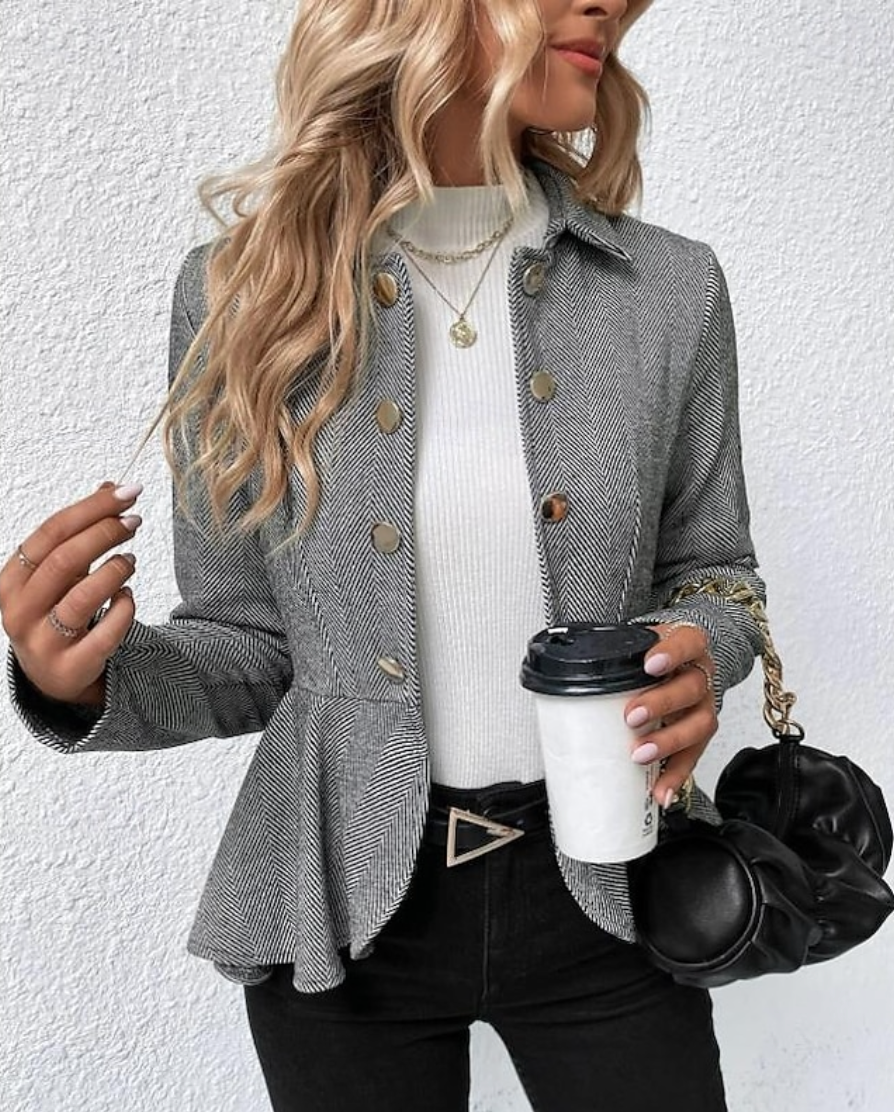 Shopnory | Modische Blazerjacke