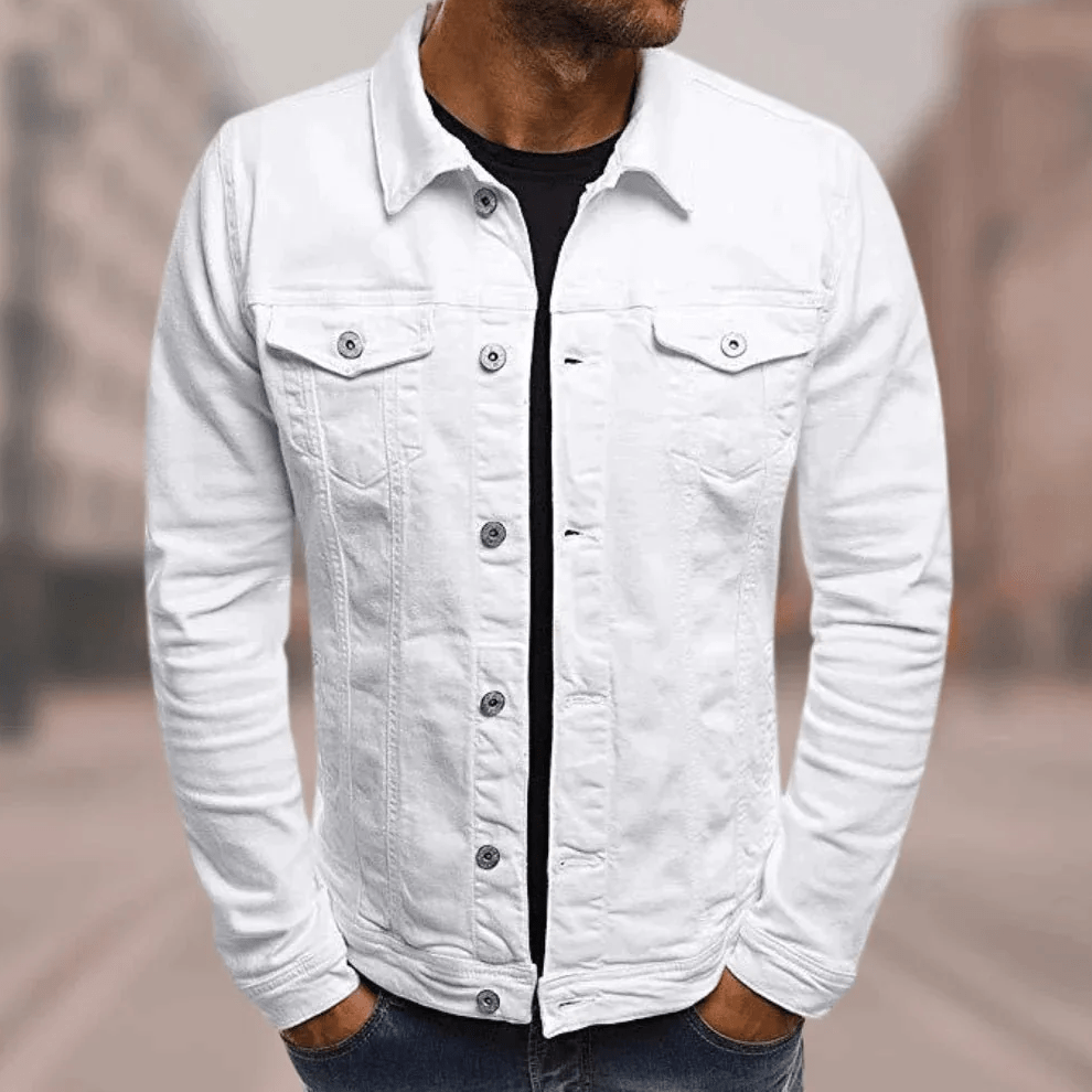 Trendig Denim-Jacke für Männer