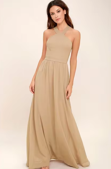 Shopnory | Luxus Langes Kleid Mühelose Lässige Eleganz für Jeden Anlass