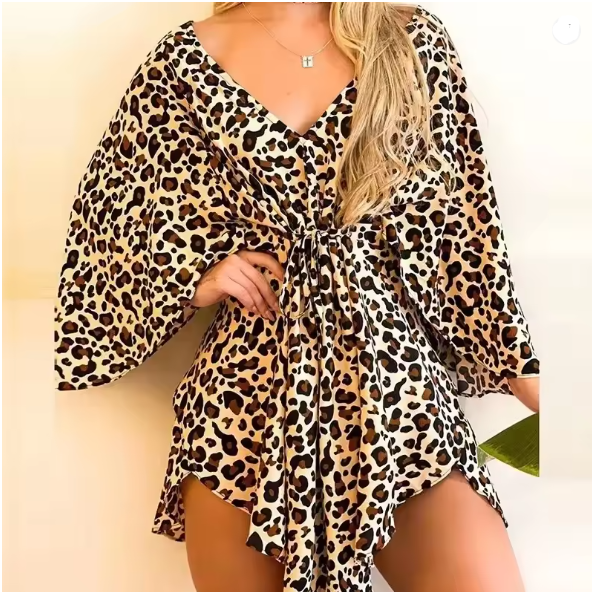 Shopnory | Elegance Leopard Jumpsuit