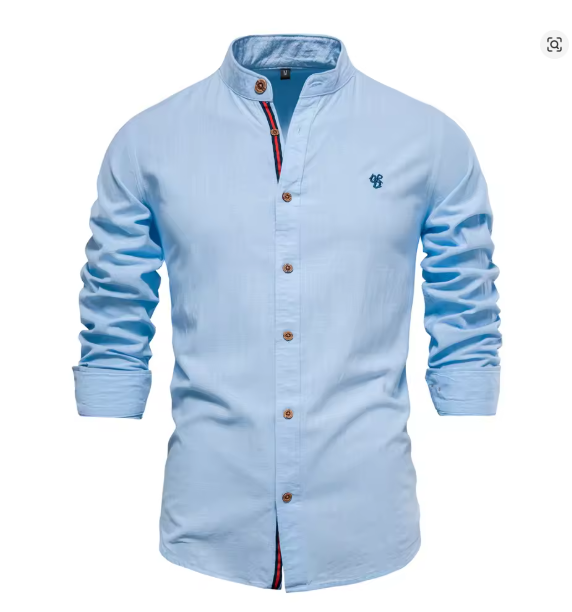 ShopNory | Herren Elegantes Leinenhemd