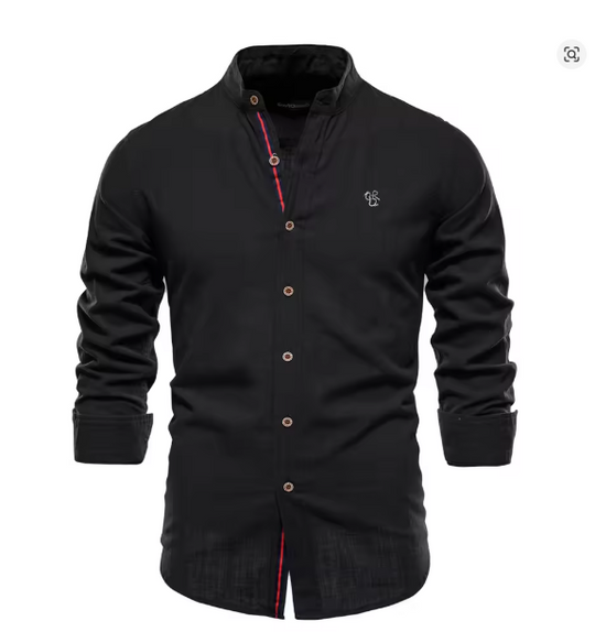 ShopNory | Herren Elegantes Leinenhemd