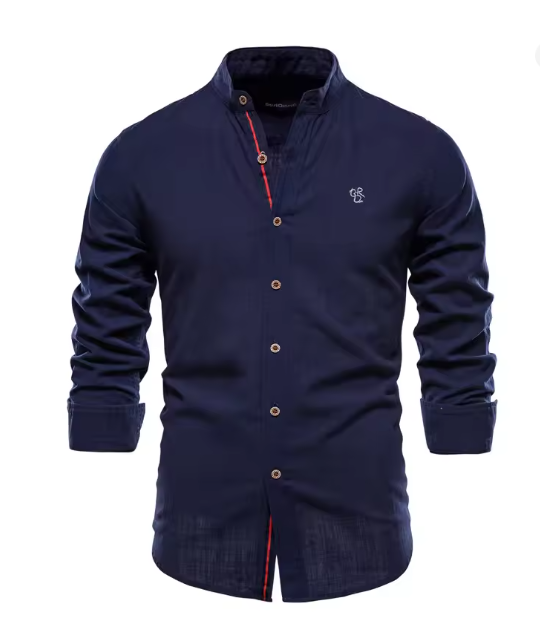 ShopNory | Herren Elegantes Leinenhemd