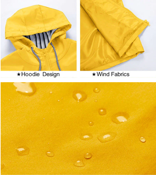 Wasser & Winddichte Jacke