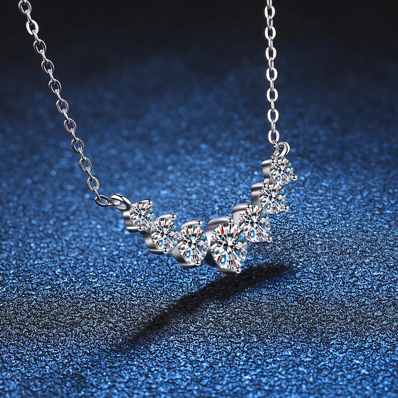 Exquisite Moissanite Halskette: Erschwinglicher Luxus & Strahlkraft | Shop Nory