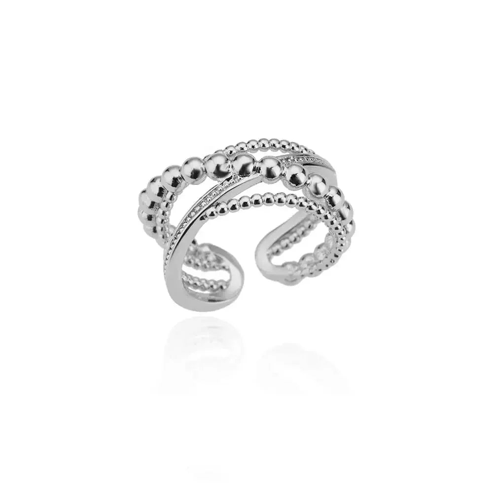 Edelstahl Herzring für Frauen Shop Nory
