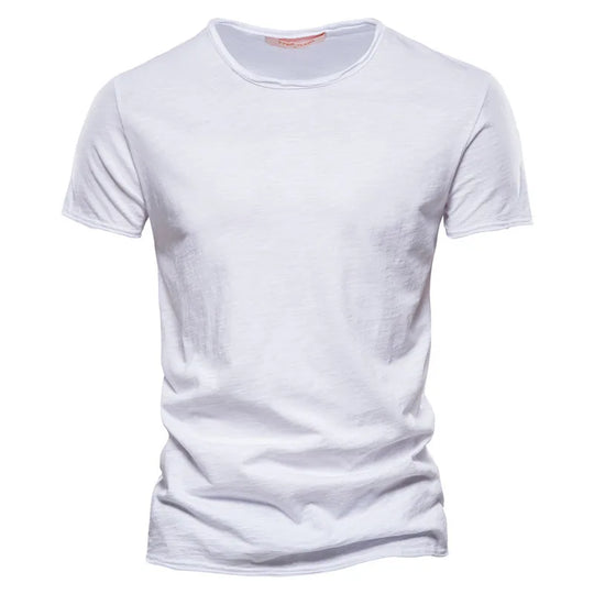 Lässiges Baumwoll-T-Shirt