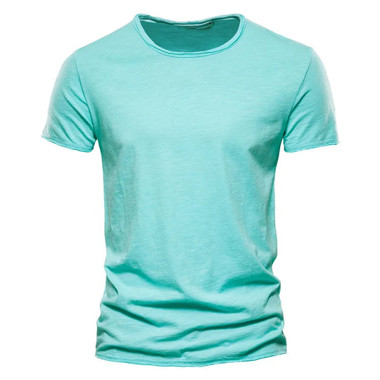 Lässiges Baumwoll-T-Shirt