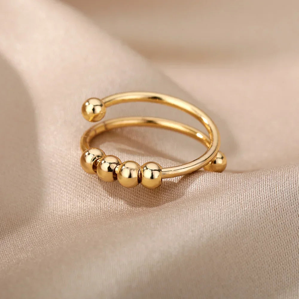 Edelstahl Herzring für Frauen Shop Nory