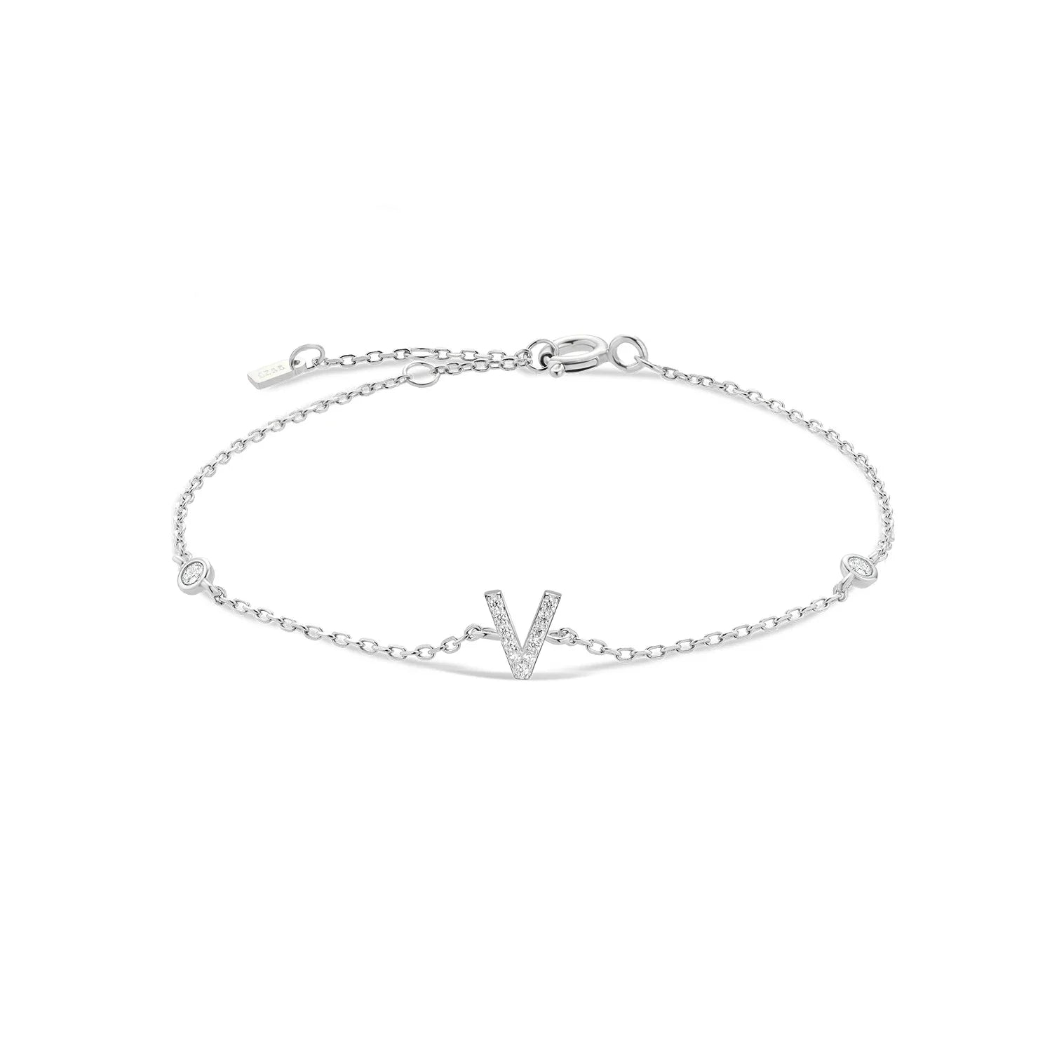 Buchstabenarmband - 925 Sterlingsilber | Shop Nory