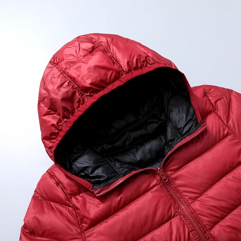 Kapuzen Daunenjacke Spezielle Winter