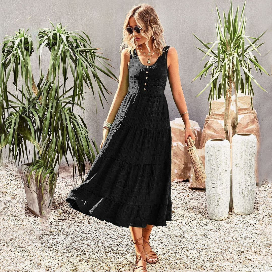 Ärmelloses Midikleid für den Sommer - JoShopnoryelle