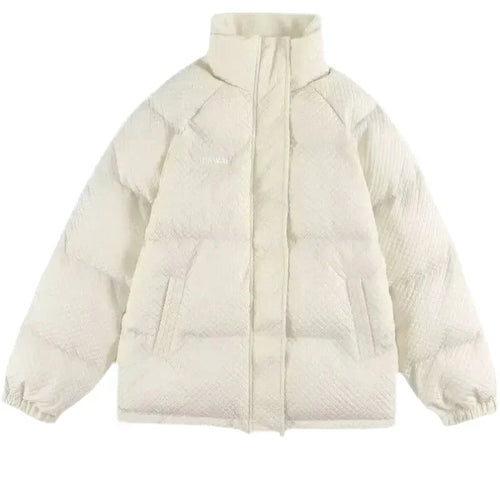 Herren Winter Steppjacke mit Stehkragen - Trendige Freizeitjacke für Paare