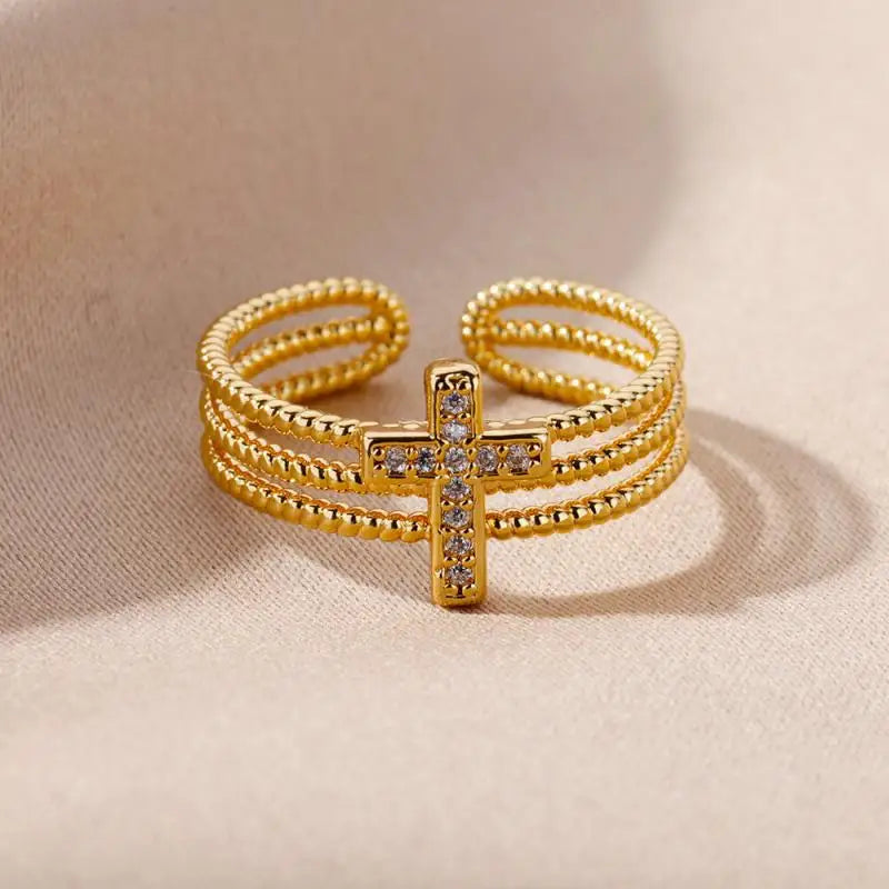 Edelstahl Herzring für Frauen Shop Nory