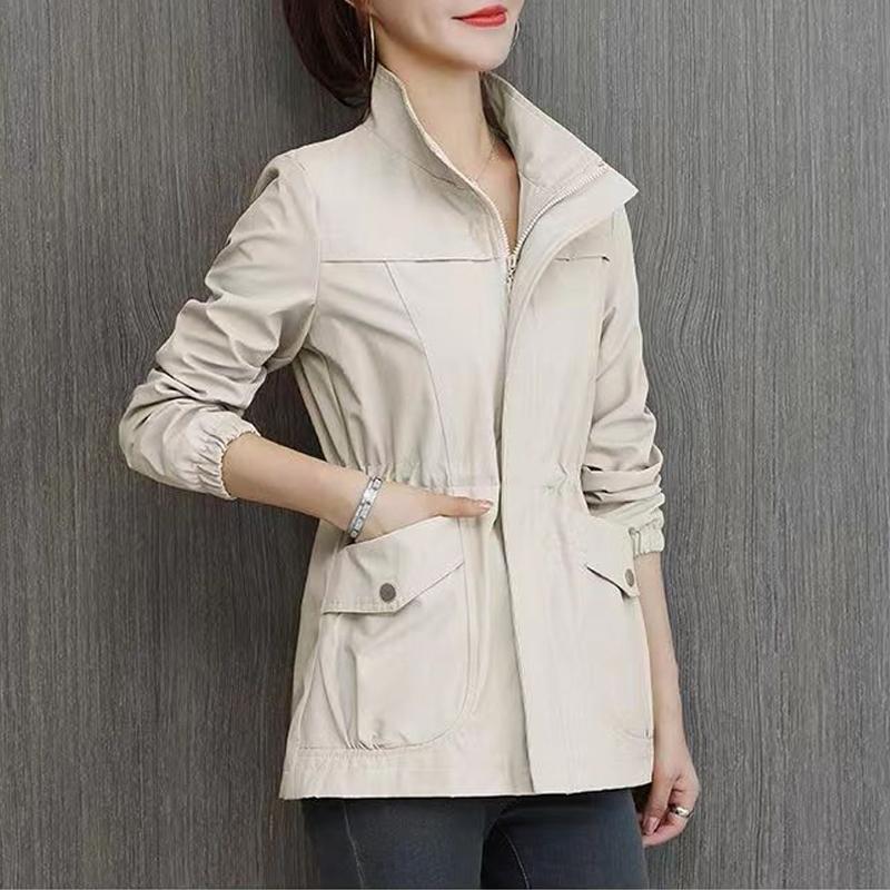 Damen Übergangsjacke mit Stehkragen