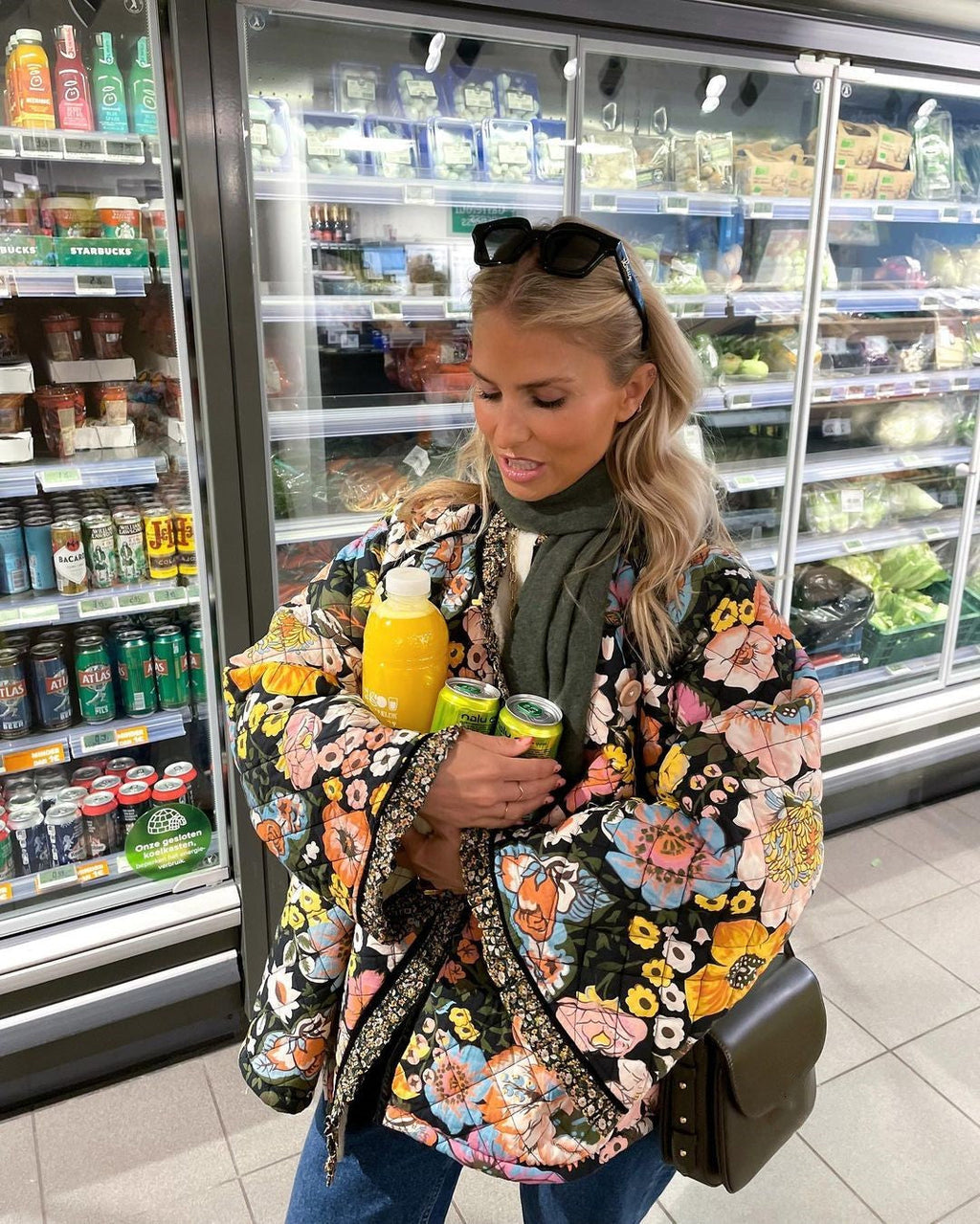 Blumengemusterte WendShopnorylouson Wärme und Stil in Einem Boho-design