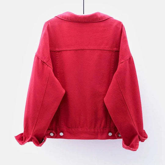 Klassische Damen-Denimjacke Viele Farben