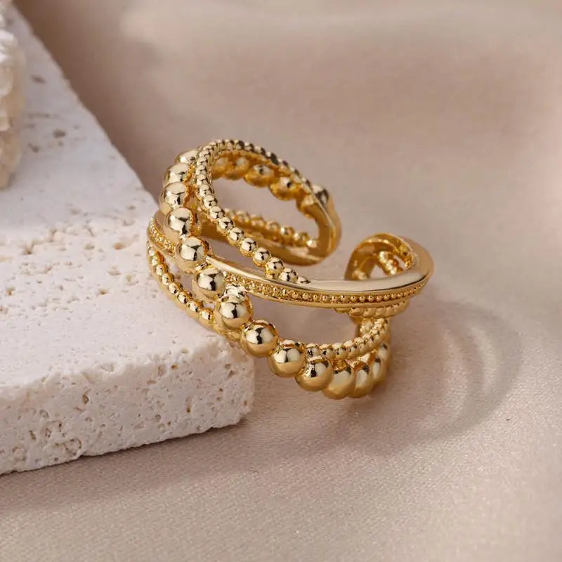 Edelstahl Herzring für Frauen Shop Nory