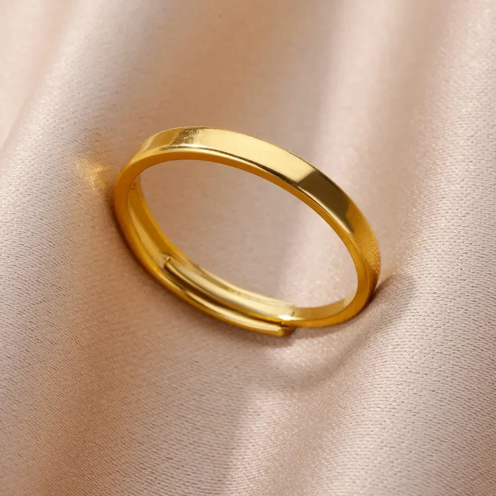 Edelstahl Herzring für Frauen Shop Nory