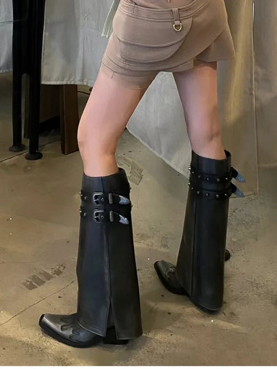 Lange Stiefel