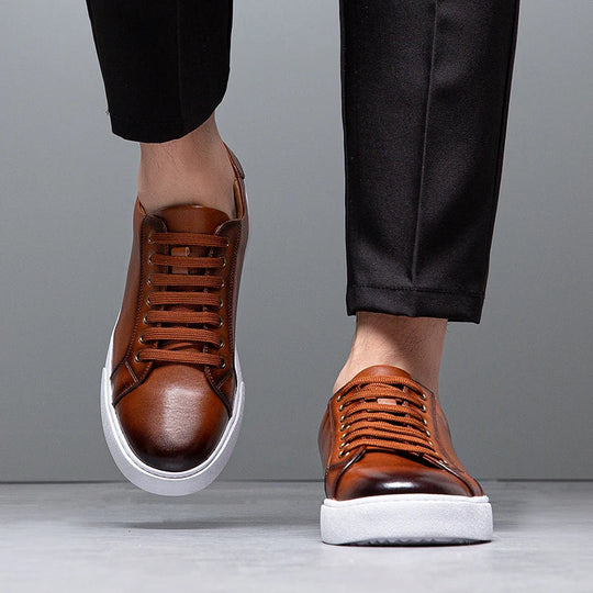 Leren Herren Sneaker