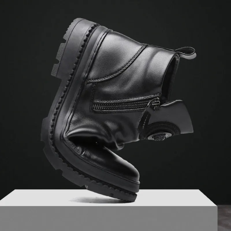 Herren Lederstiefel