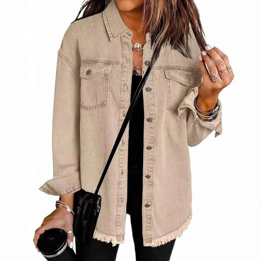 Denim Hemdjacke