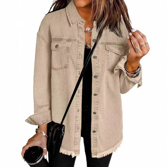 Denim Hemdjacke