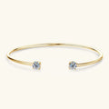 Ivictress 5mm Moissanit Sterlingsilber Armreif | Shop Nory