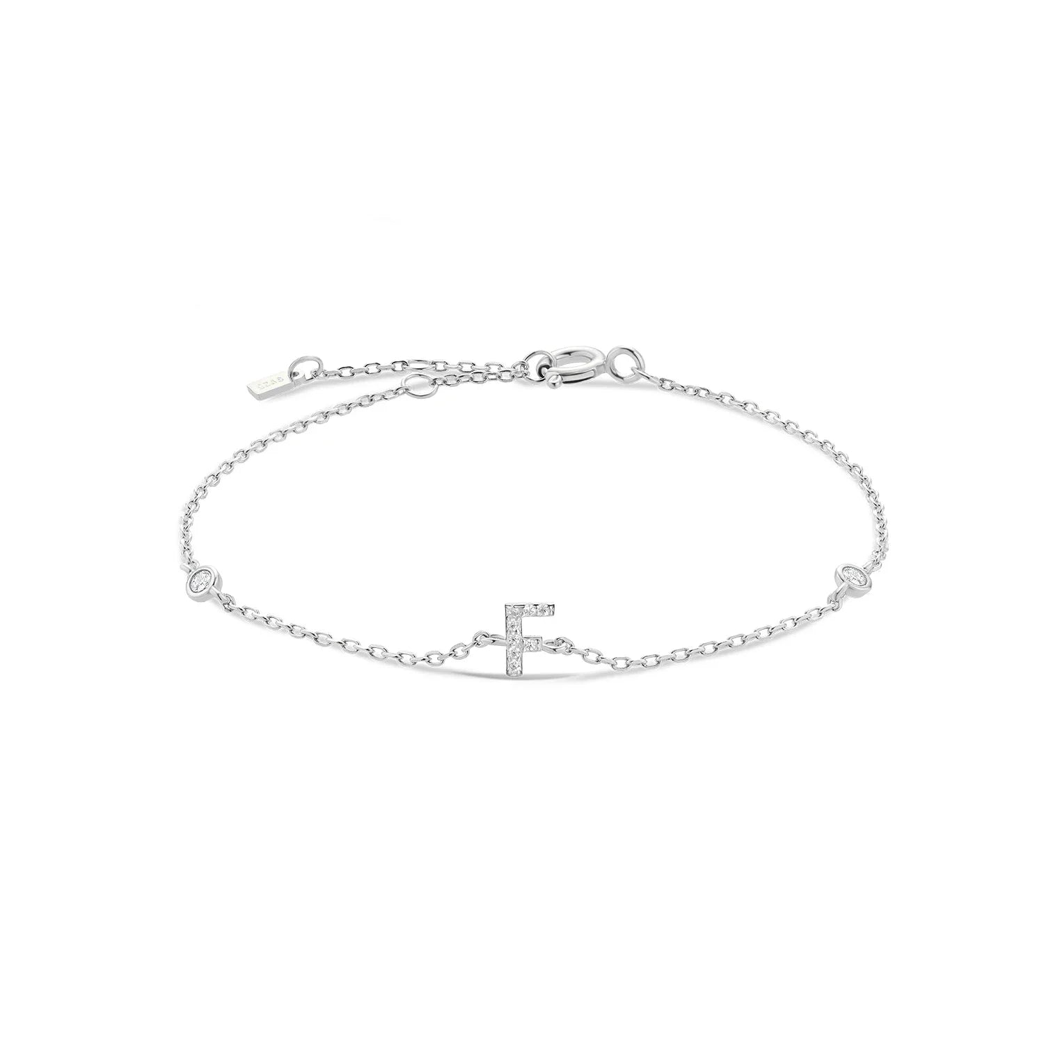 Buchstabenarmband - 925 Sterlingsilber | Shop Nory